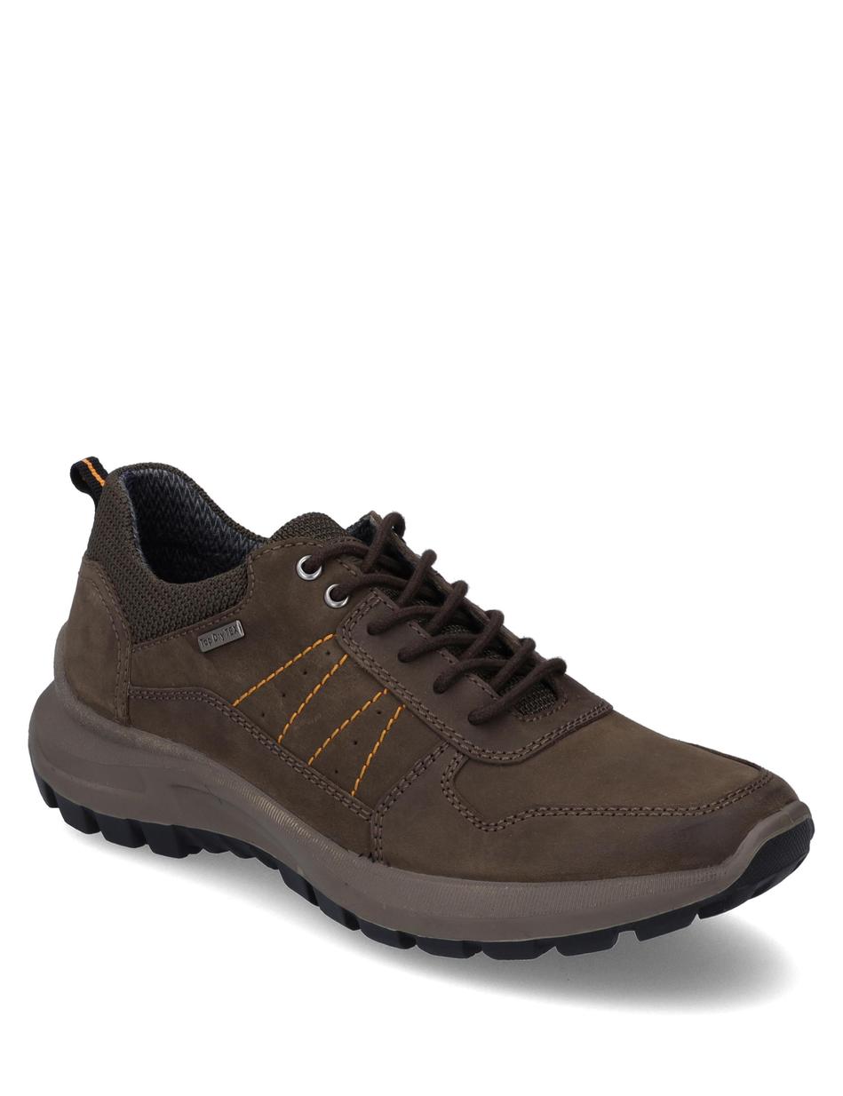 Halbschuh Stefan 52, braun-kombi