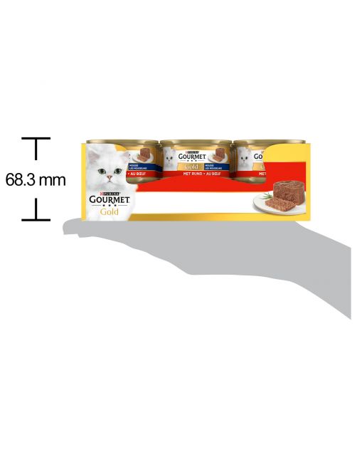 Gourmet Gold Mousse 85 g - Kattenvoer