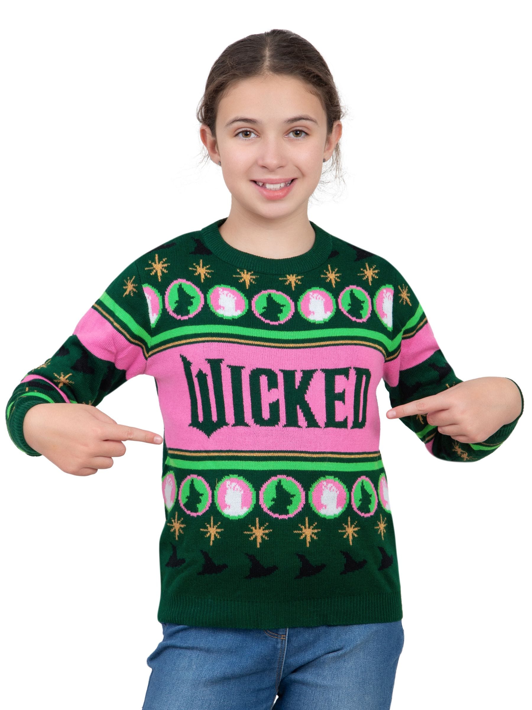 Character Wicked Knitted Christmas Jumper