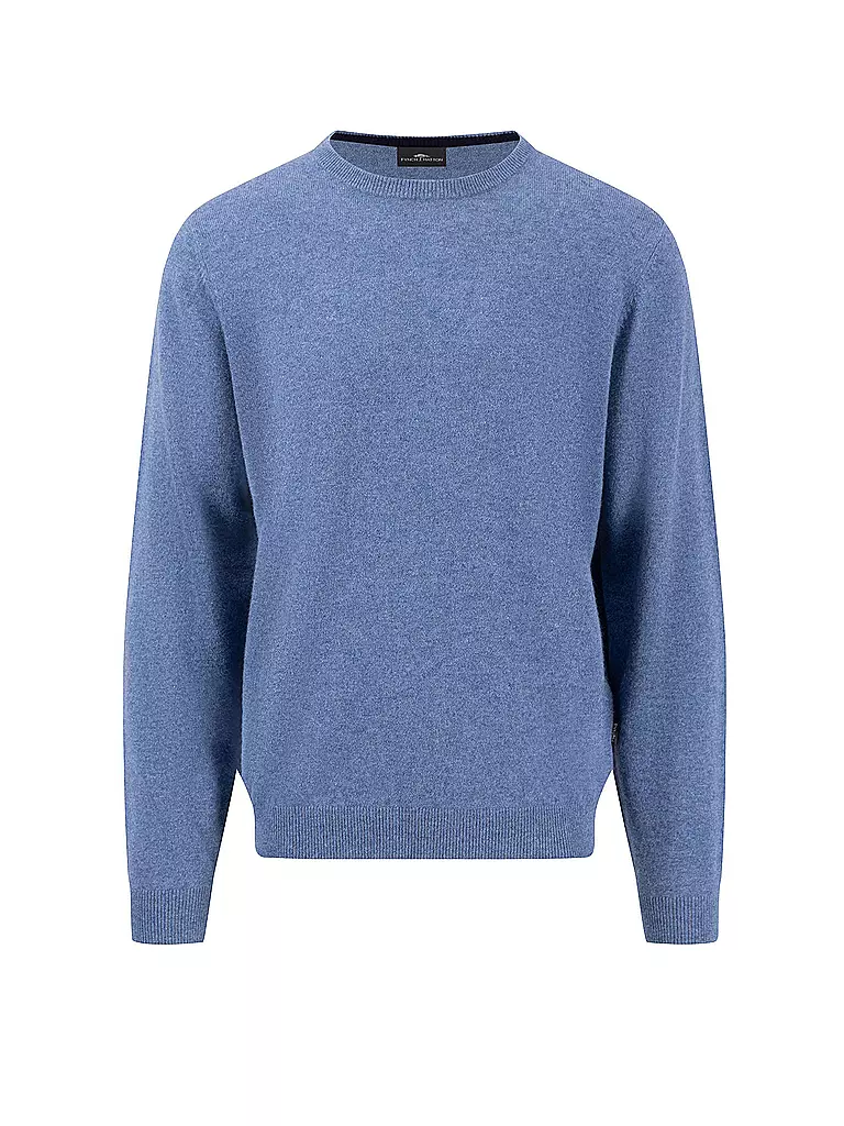 FYNCH HATTON Kaschmirpullover hellblau
