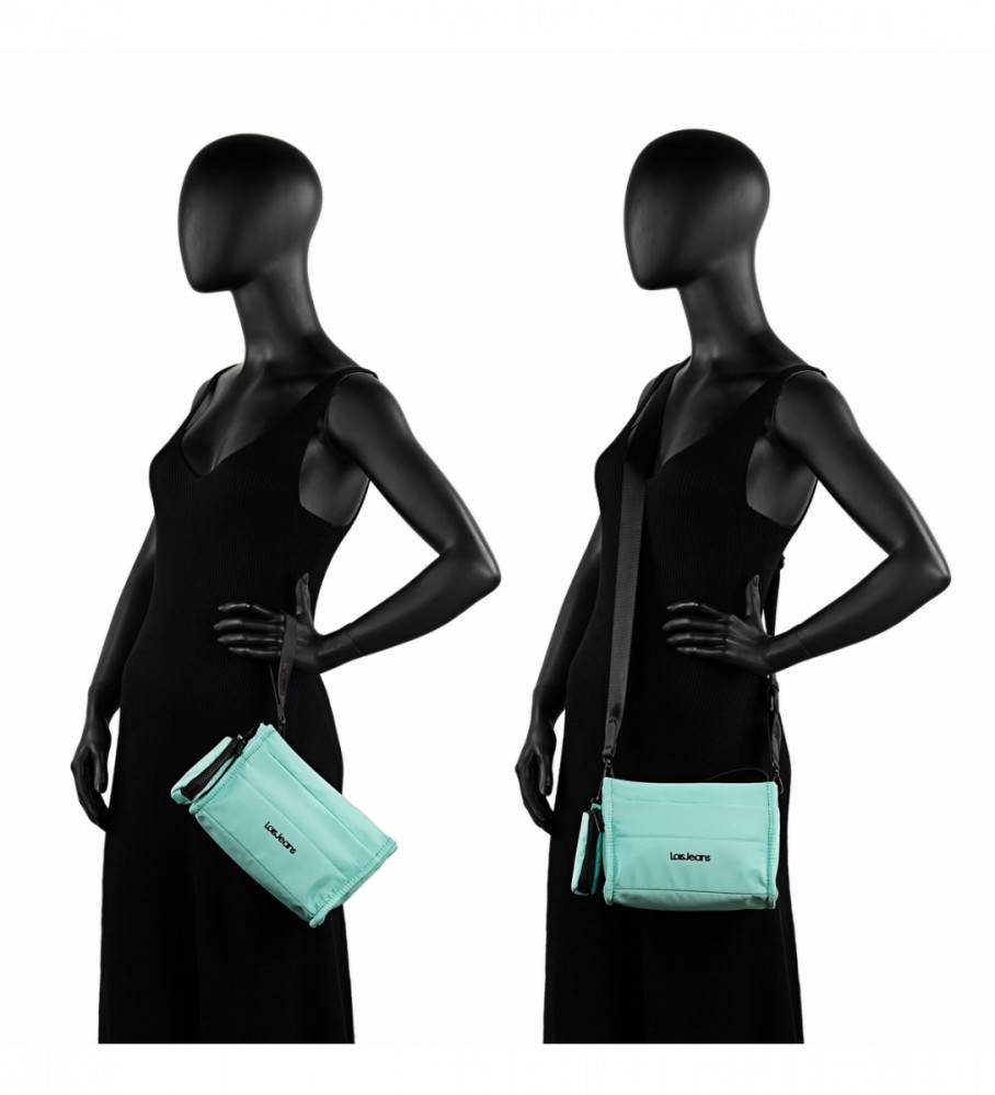 Bolsa de ombro Lois 314686 Verde Água - 21x15x9 cm -