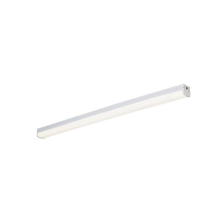 Réglette lumineuse Hovell LED intégrée blanc neutre IP20 4400lm 36.5W L.120xl.6,8cm blanc GoodHome