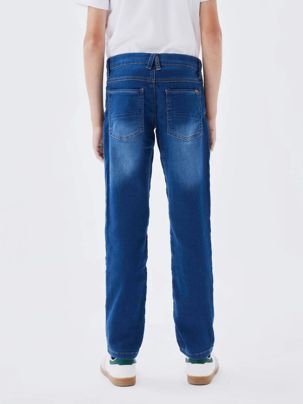 NAME IT slim fit jeans NKMTHEO medium blue denim