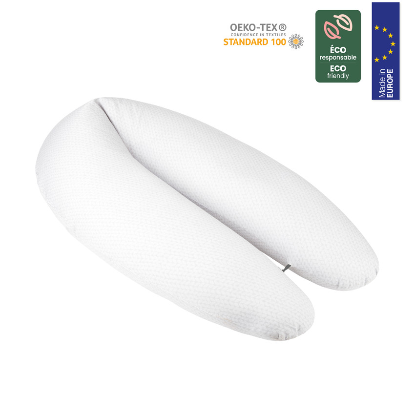Coussin de grossesse B.Love - Minéral gris
