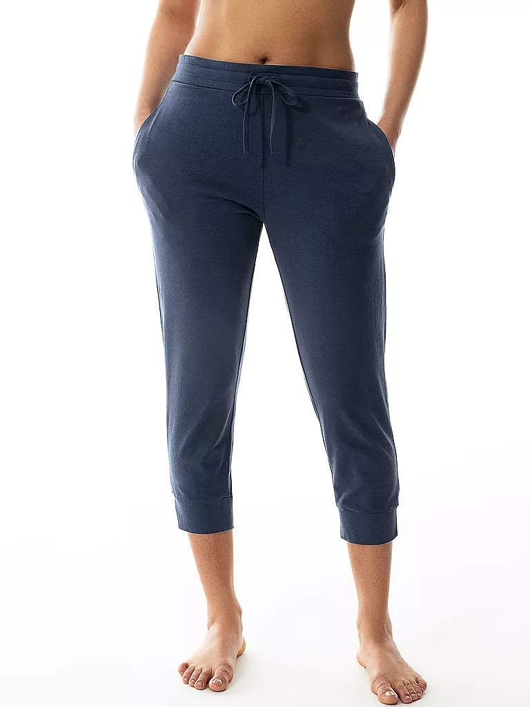 MEY Pyjamahose 3/4 TESSIE  blau