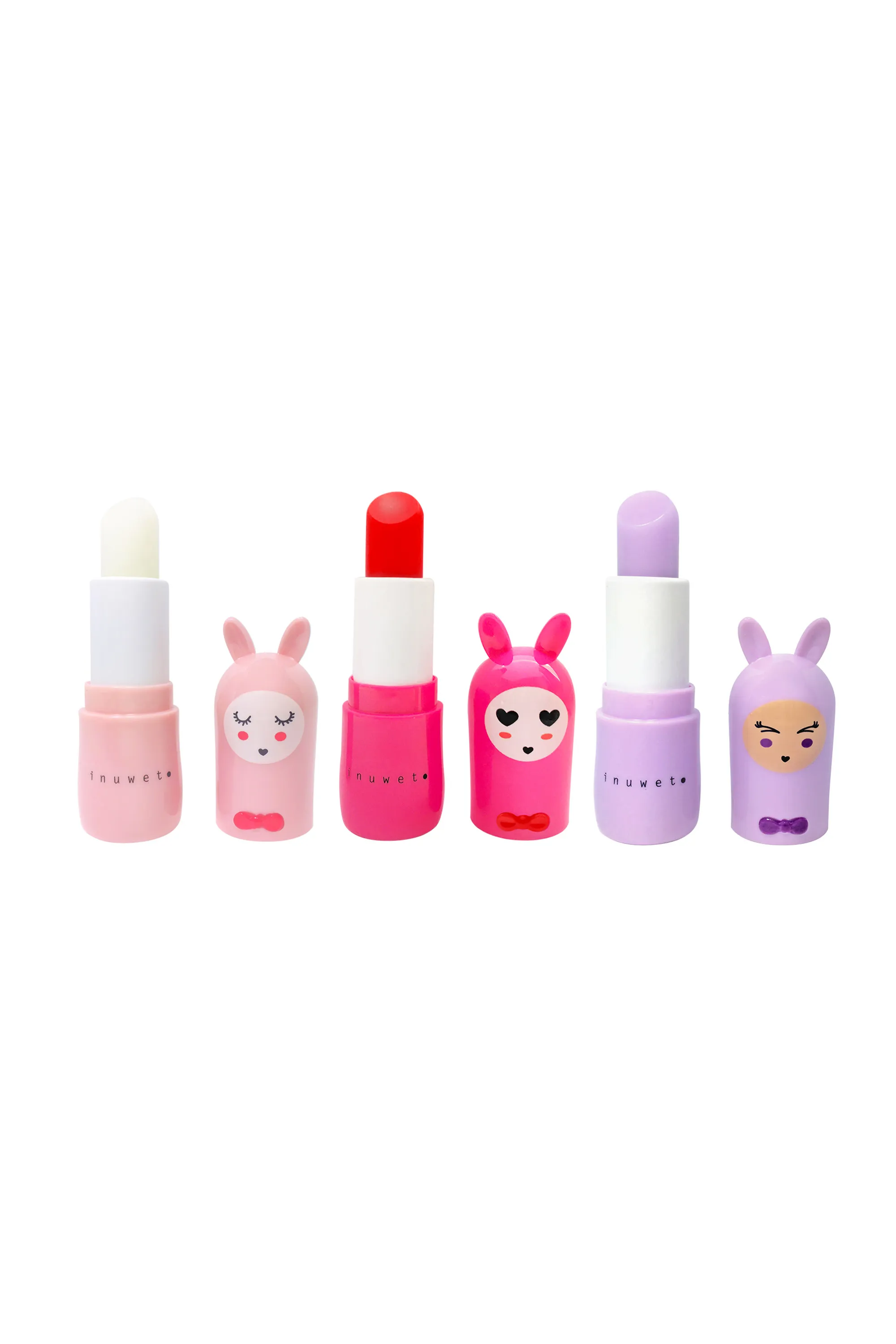 Inuwet (In Unicorn We Trust) Trio baumes à lèvres Glitter-10.5 ml