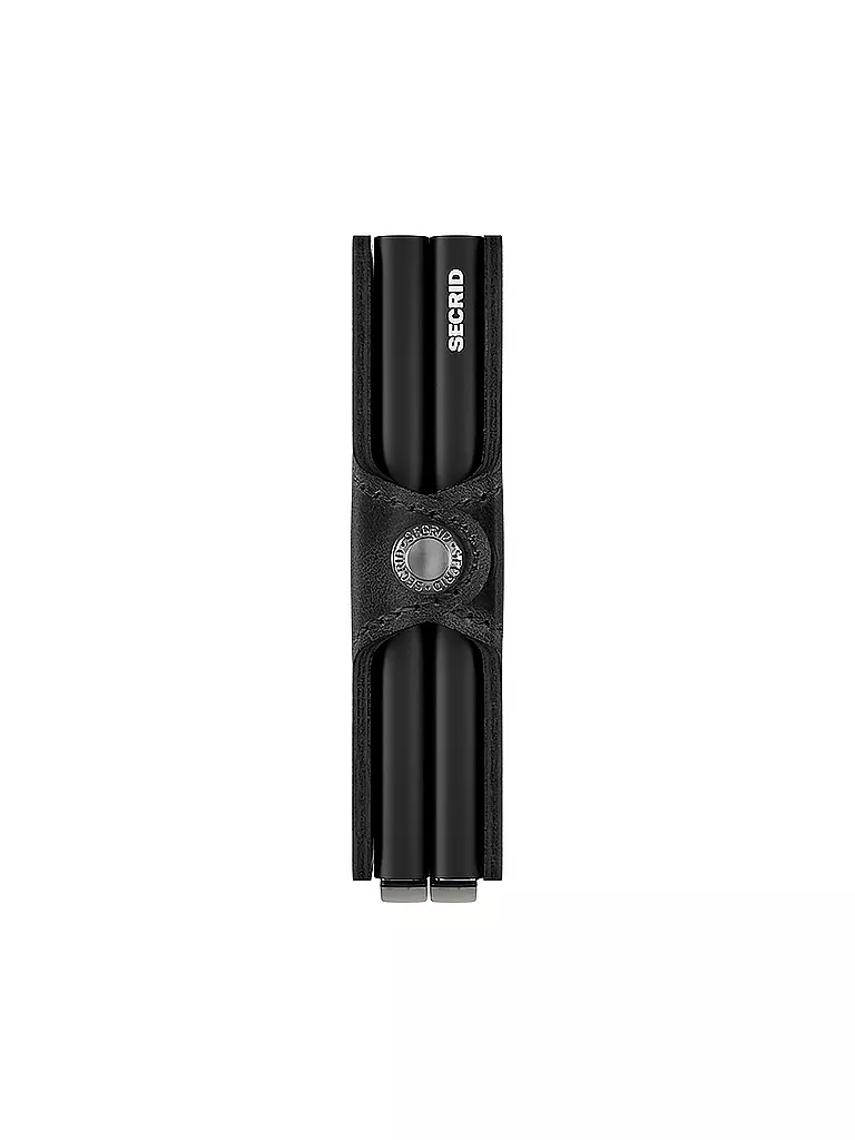 SECRID Geldbörse - Twinwallet Vintage Twin Black schwarz