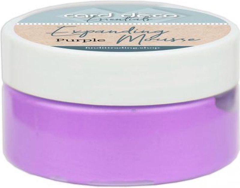 Cdeem007 Card Deco Essentials - Expanding Mousse - Paars - Potje 60gram