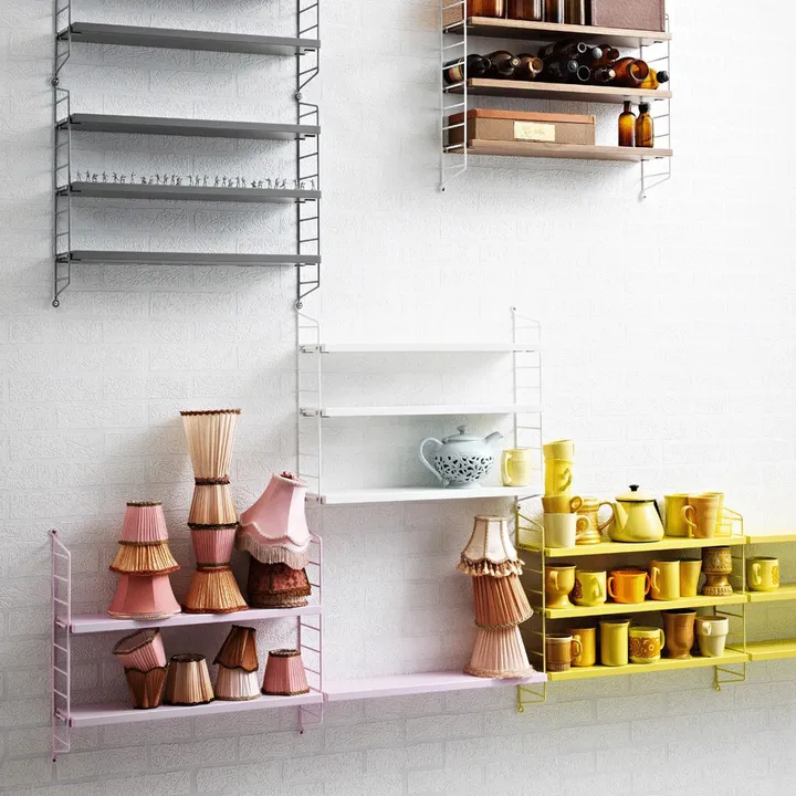 String Furniture Étagère Pocket | Frêne