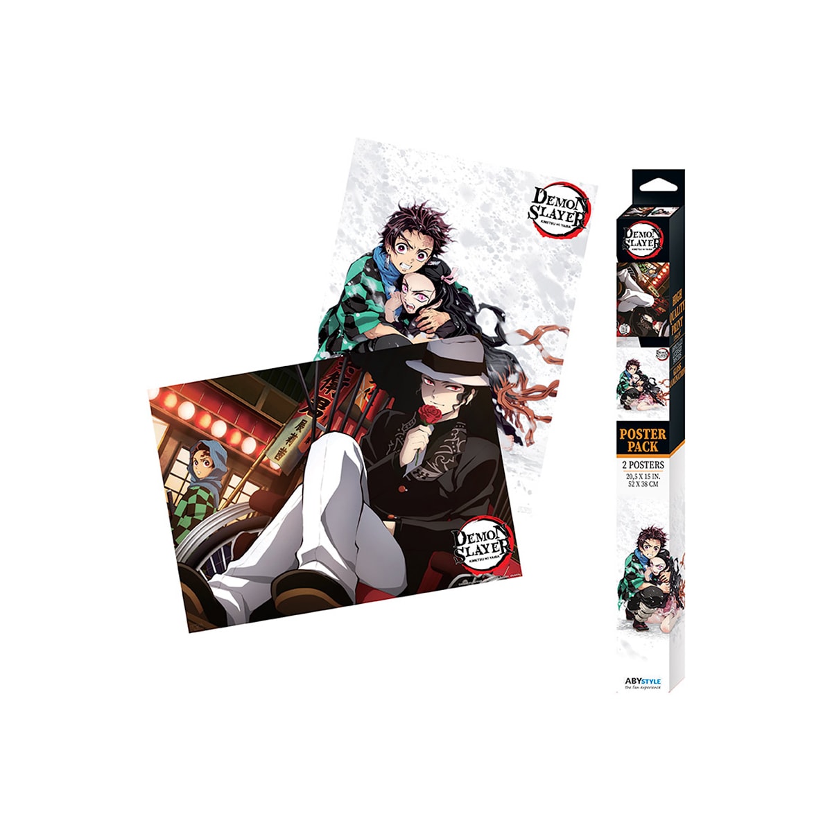 GB eye Demon Slayer series 3 plakater (2 stk.)
