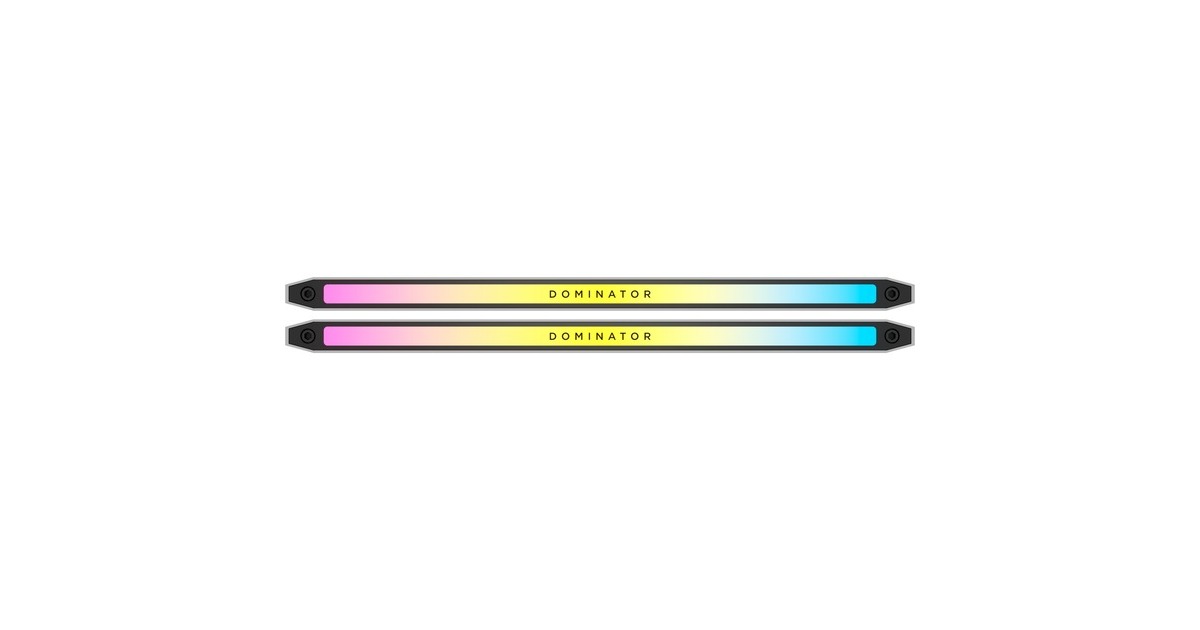 Corsair64 GB DDR5-6600 Kit werkgeheugen  (Wit, CMP64GX5M2X6600C32W, Dominator Titanium RGB, XMP)