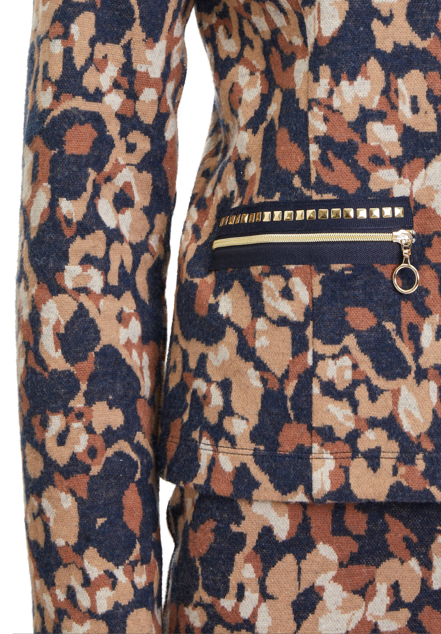 Betty Barclay| Damen Sweatjacke mit Stehkragen
