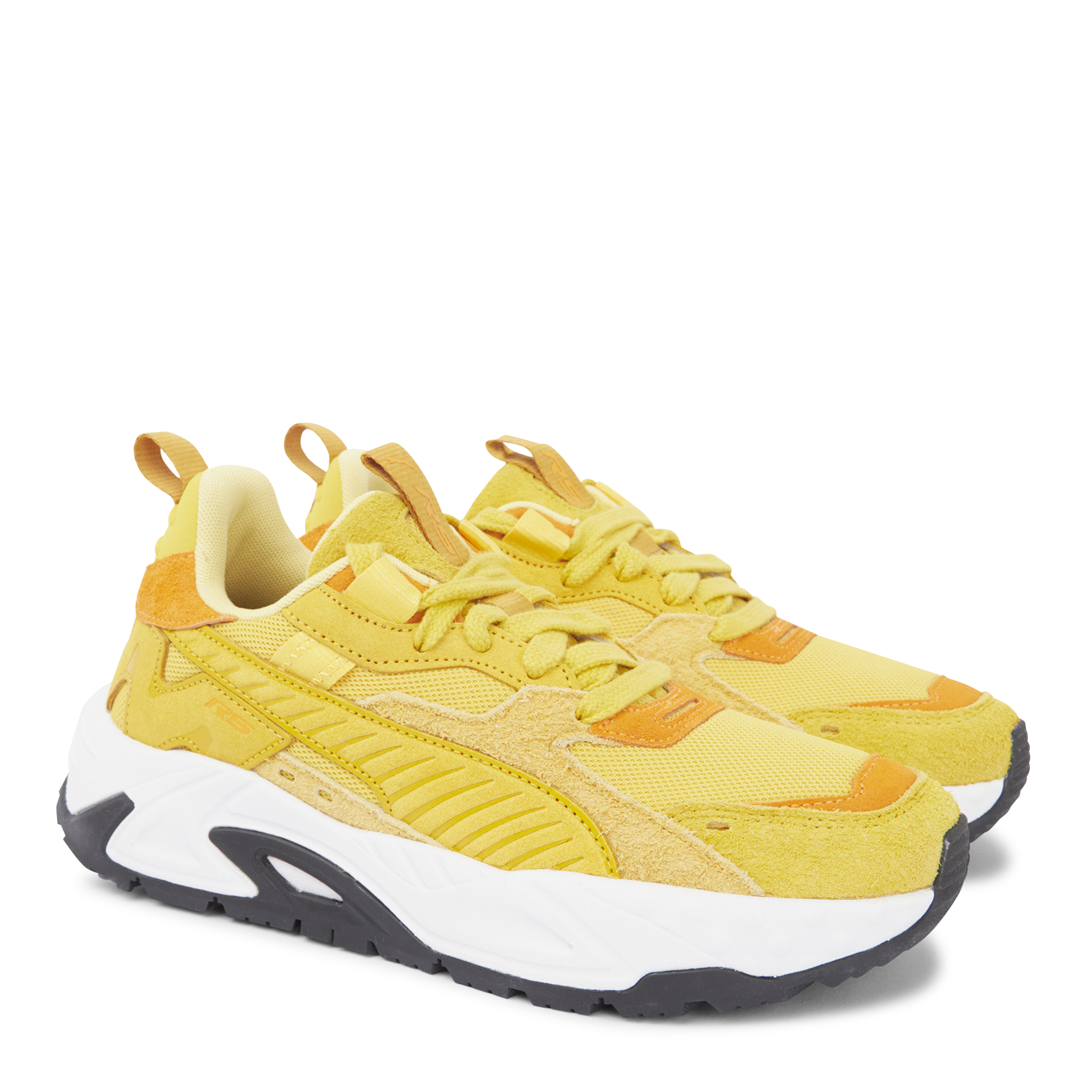 RS-TRCK NEW HORIZON - Baskets basses en cuir mélangé | Marron