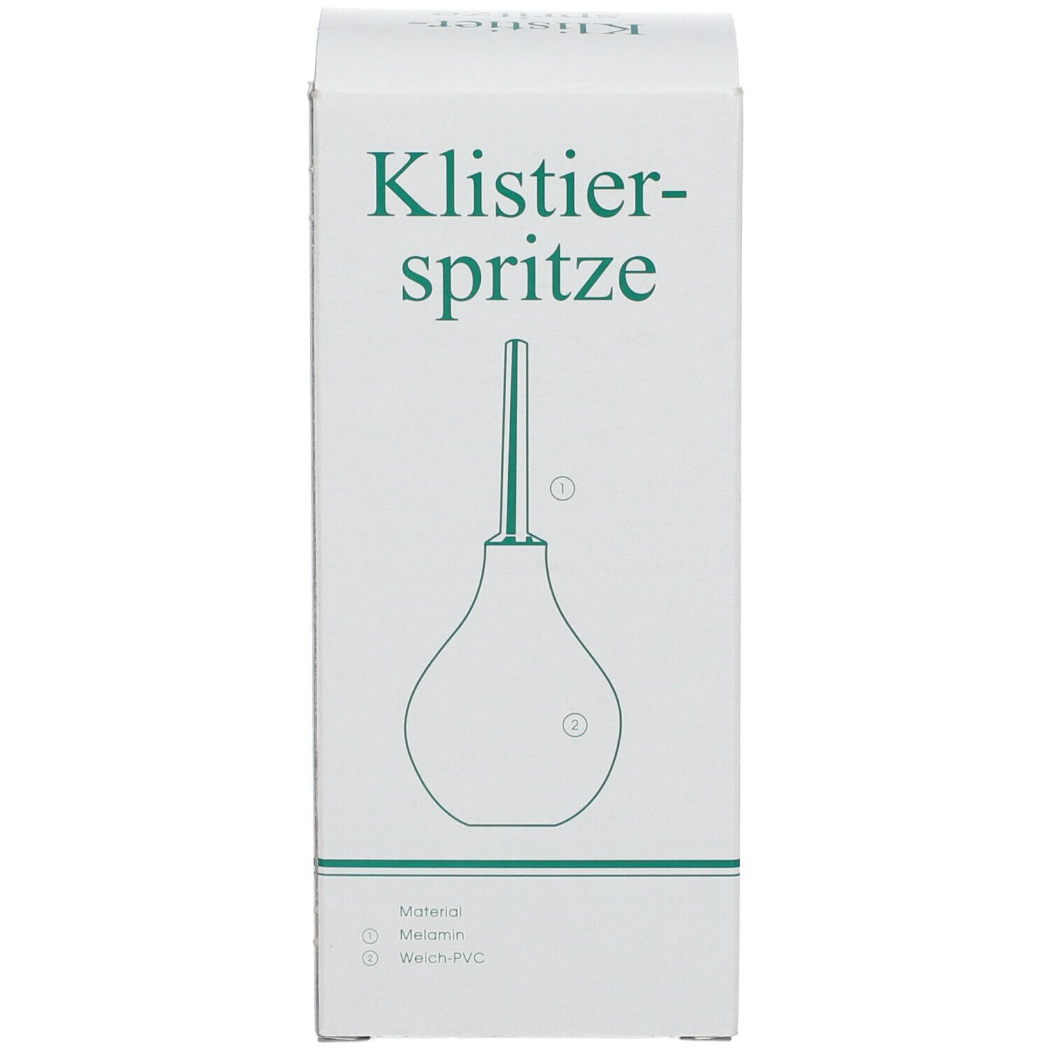 FRANK® Klistierspitzen birnförmig mit Kanüle Gr. 1 - 80 ml