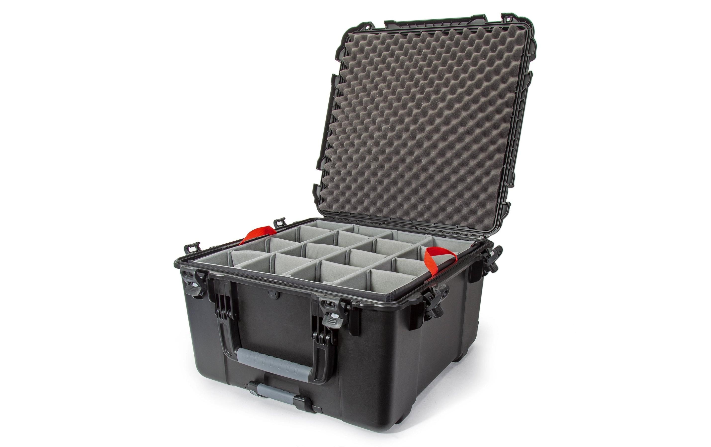 Kunststoffkoffer 970 - mit Schaum Schwarz<br>Leichter, wasserdichter und robuster Hartschalenkoffer
