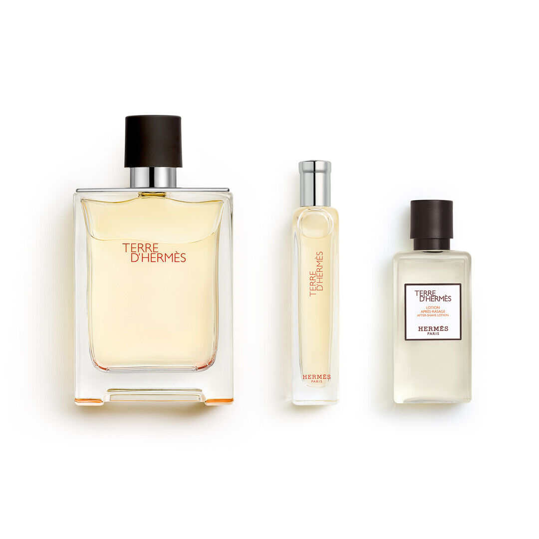 TERRE D'HERMES Coffret Terre d'Hermès EDT 100ml+ 15ml + ASL 40ml FD26 - 100ml
