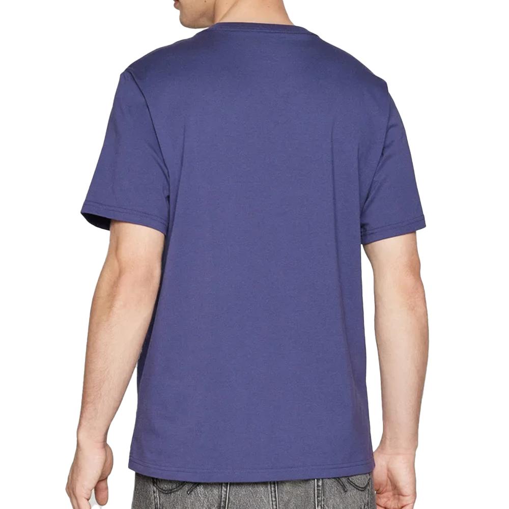 Converse T-shirt Violet Homme Converse Star Chevron