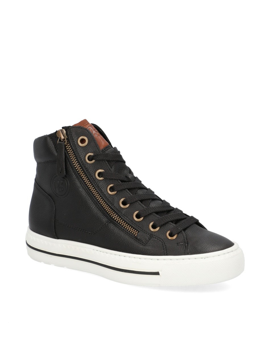 Glattleder Sneaker Mid Cut