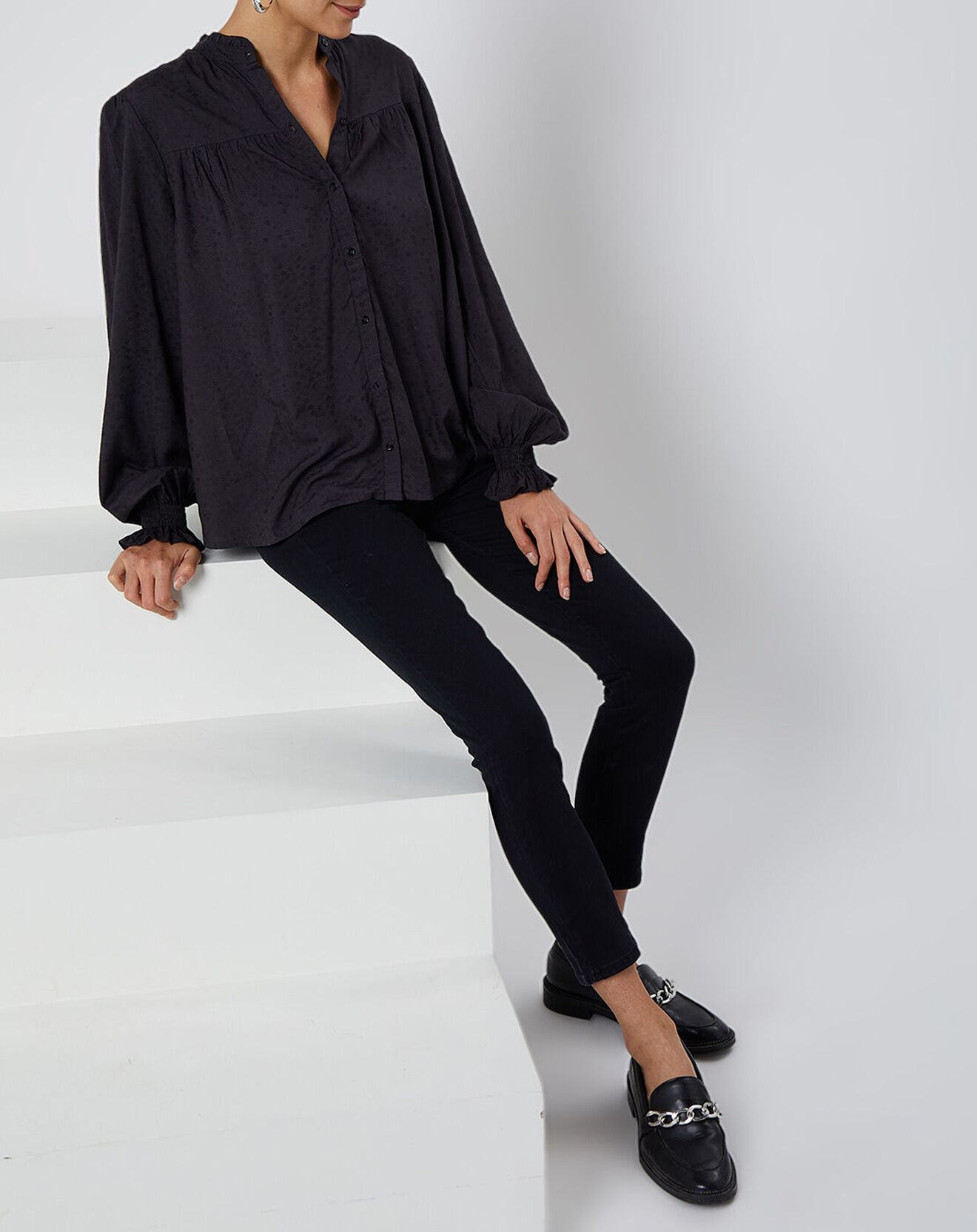 Billabong Chemise By Night imprimé noir