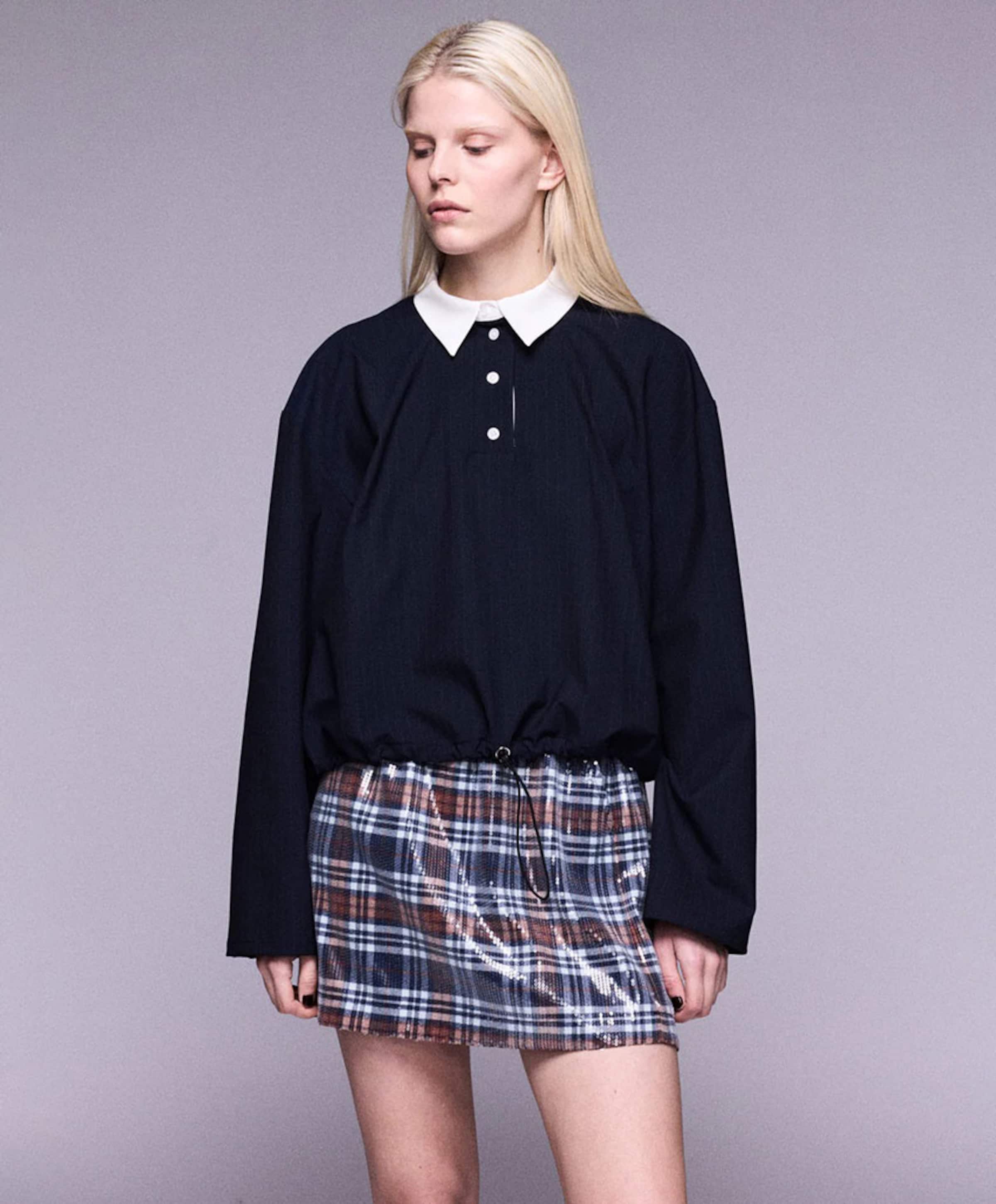 JOHNY Dames blouse blauw