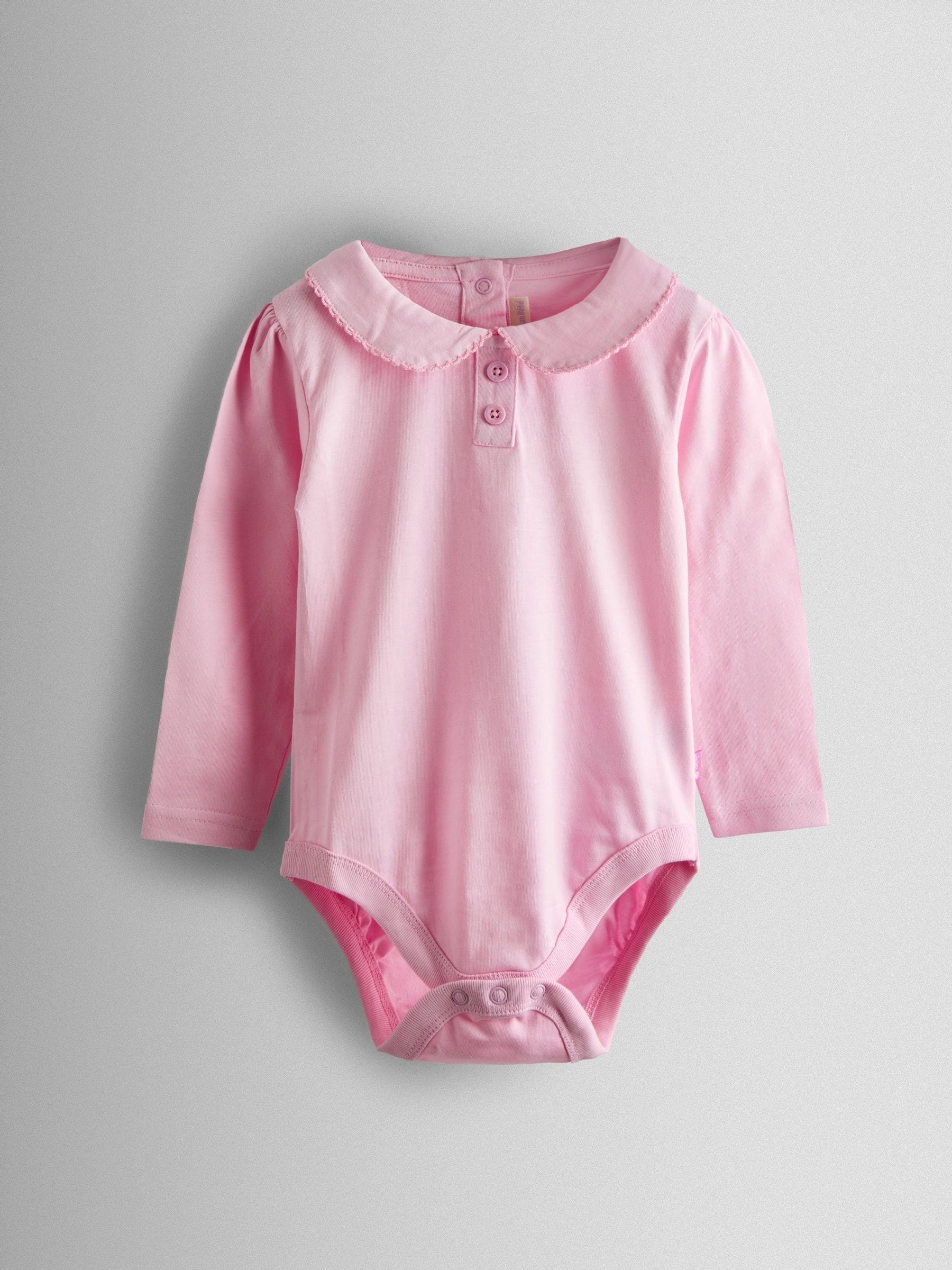 JoJo Maman Bébé 2-Pack Ditsy Floral Peter Pan Bodies
