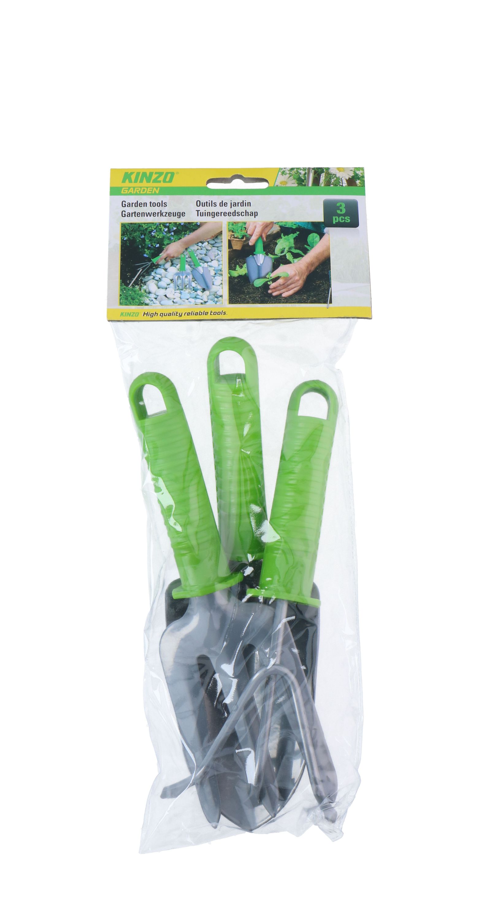 Gartenwerkzeug Set 3-teilig grün
