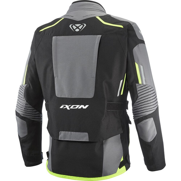 Ixon - Veste Midgard Noir / Gris / Jaune fluo