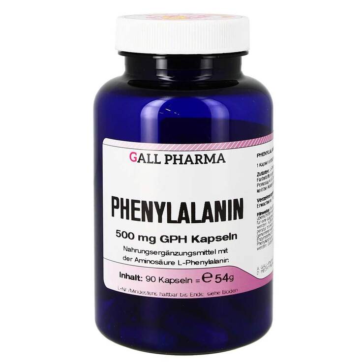 Phenylalanin 500 mg GPH Kapseln, 90 St