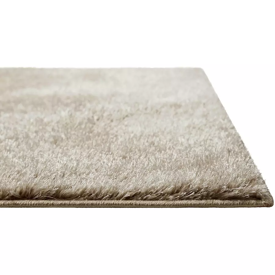 Homie Living Hochflorteppich Flavio sand beige