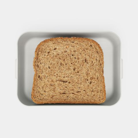 Make & Take Lunchbox Medium, kunststof - Light Grey