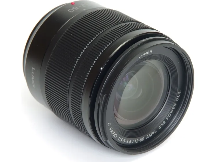 Panasonic LUMIX G VARIO H-FS12060E - Zoomobjektiv - 12 mm - 60 mm - f/3.5-5.6 G VARIO ASPH - Micro Four Thirds