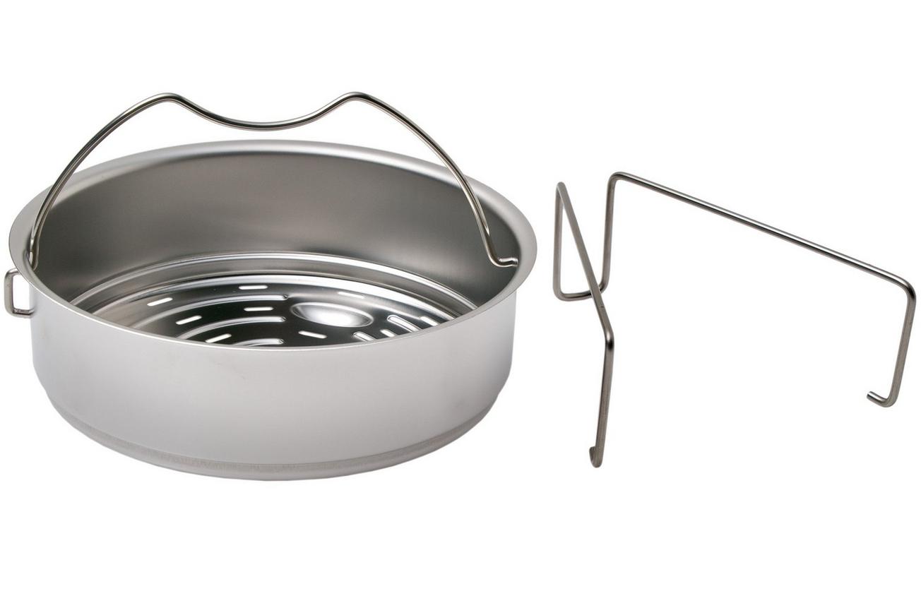 Fissler Vitavit Premium 622-212-02-070 snelkookpan 18 cm, 2,5L met stoominzet