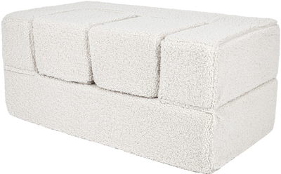 Meowbaby Play Bearly Cube  Byggbar Sofa, Cream
