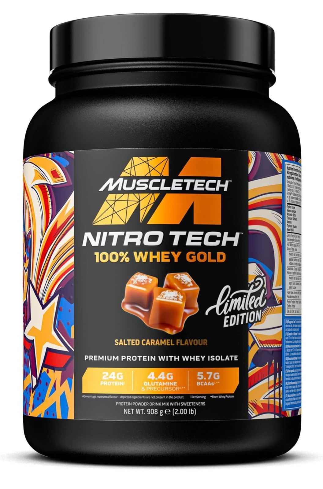 MuscleTech Nitro-Tech 100% Whey Gold 908 kg