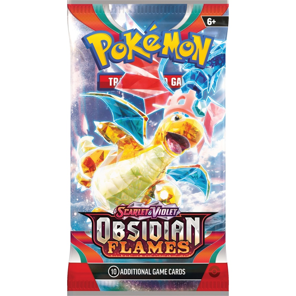 Pokémon-Sammelkartenspiel: Scarlet & Violet - Obsidian Flames Boosterpack-Sortiment