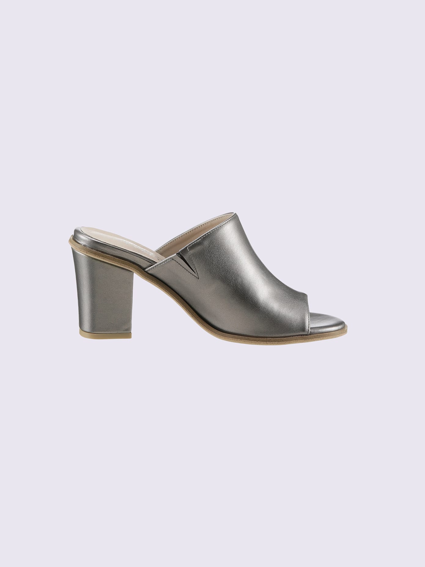 Mules matière synthétique