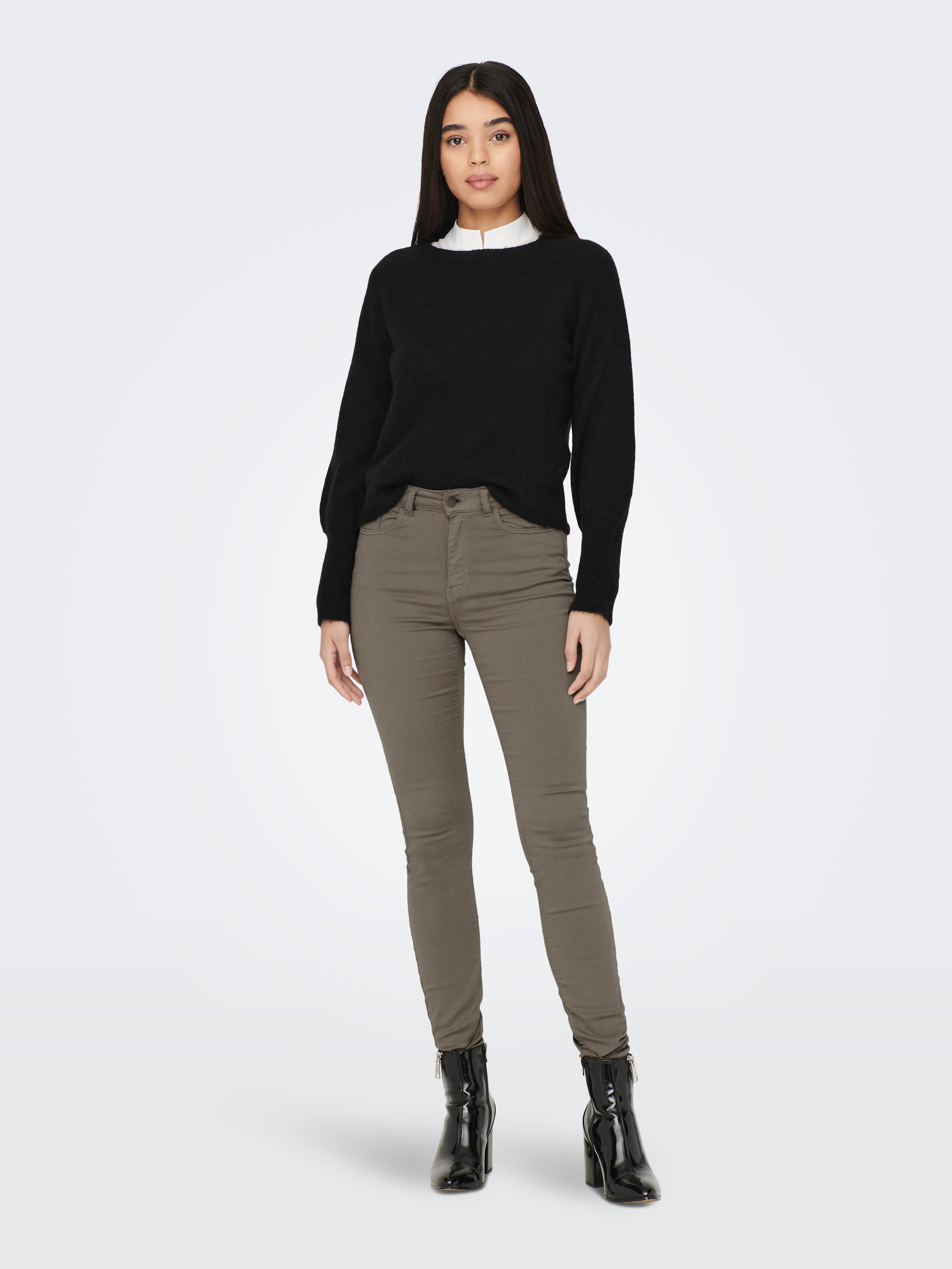 JDYINGE Strickpullover Black