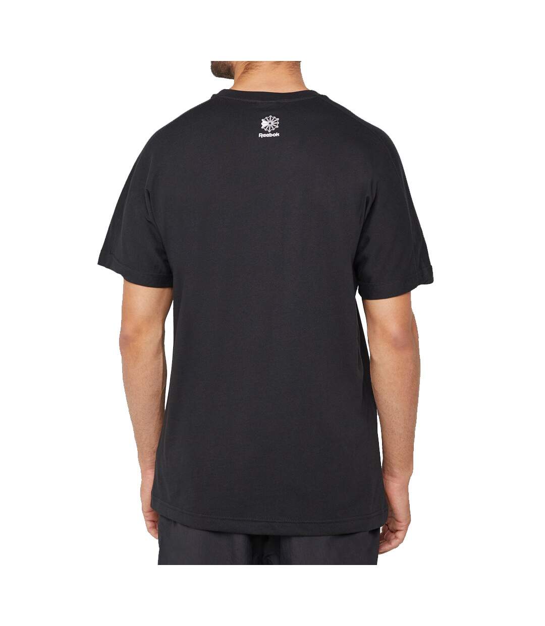 T-Shirt noir homme Reebok CL GP SS Tee