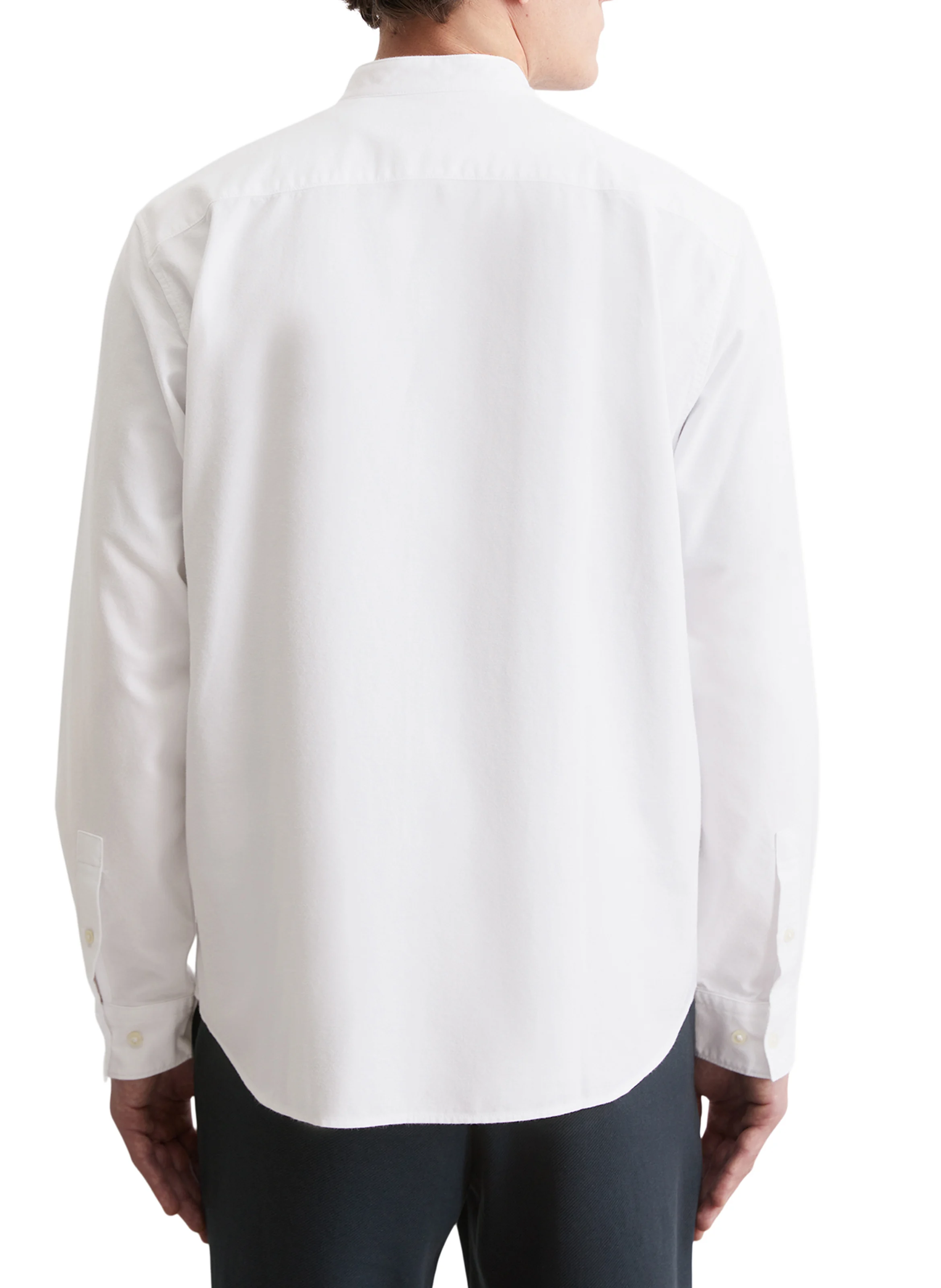 CHemise droite en coton | Blanc