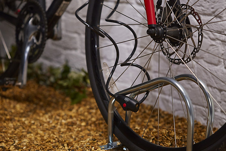 Antivol pour vélo Smith & Locke Noir 8 x 1800 mm