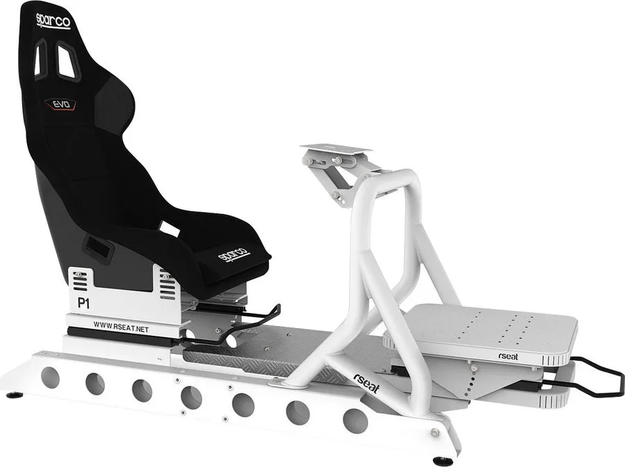 rSeat P1 Blanc Sièges simulation gaming