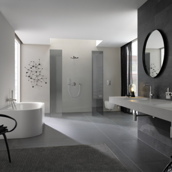 Grohe douchekop Rainshower Cosmopolitan hoofddouche 1 stand ø 31 cm supersteel
