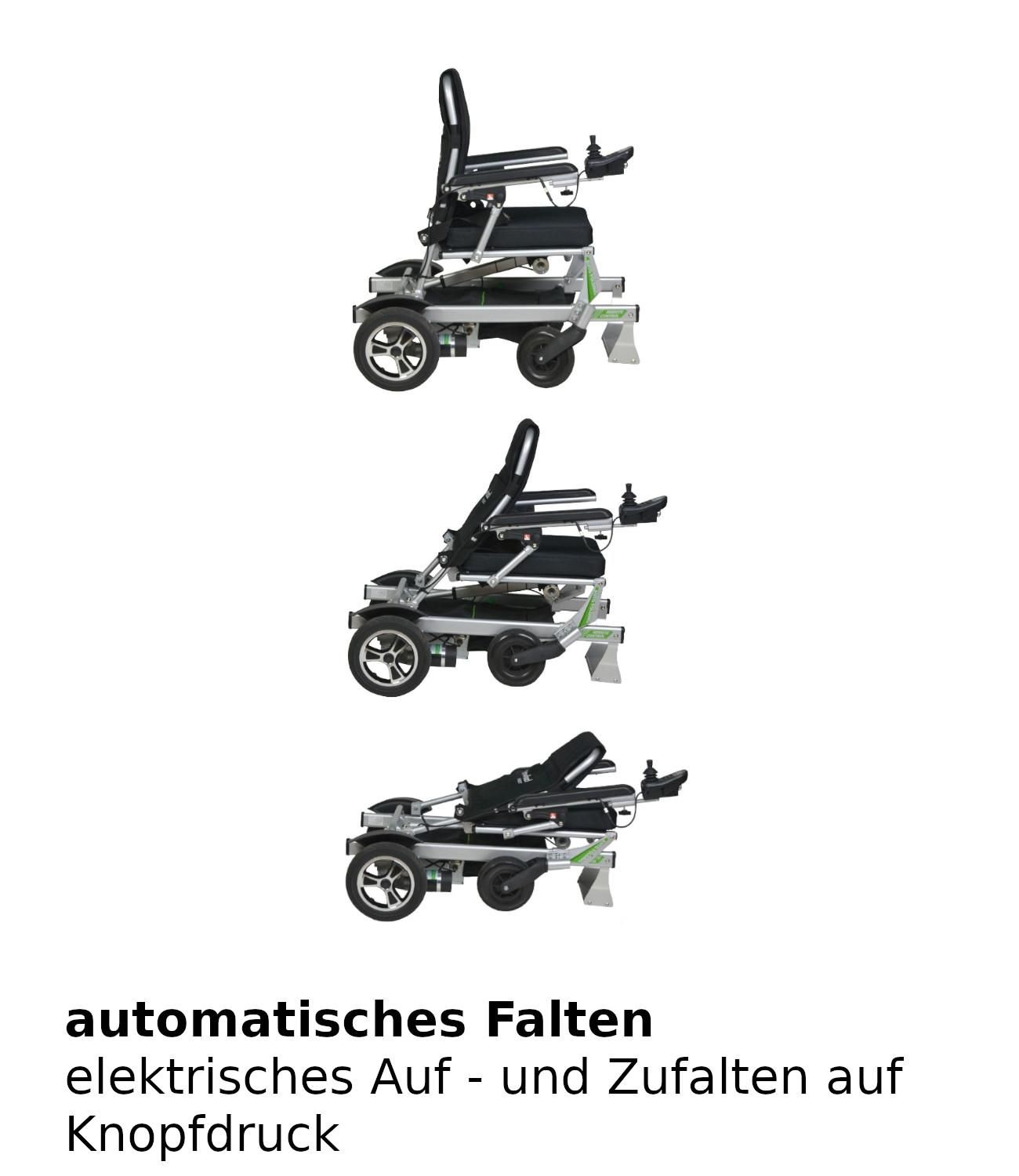 Devita Elektrorollstuhl Padaro elektrische Faltung