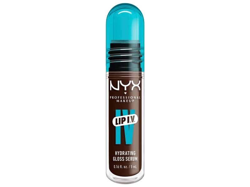 NYX Professional Makeup Lip Gloss IV Serum feuchtigkeitsspe Pflegender Lippenbalsam mit Vitaminen