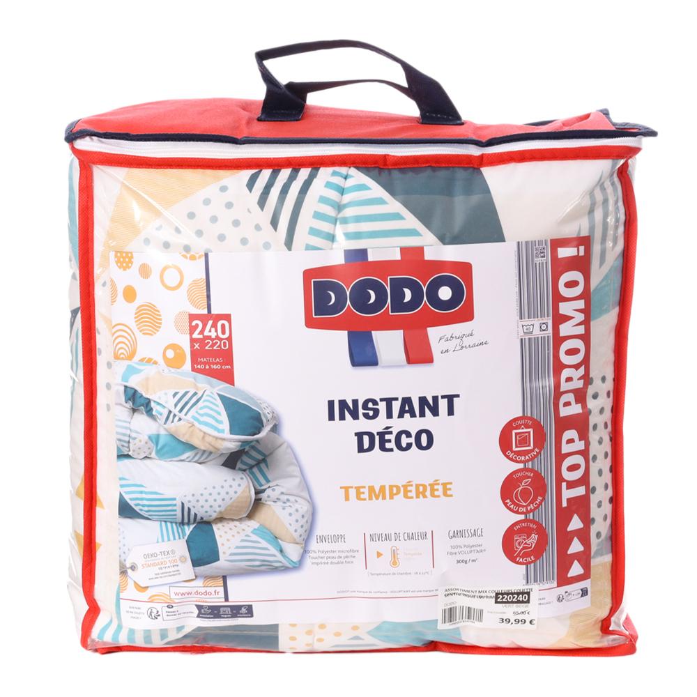 Dodo Couette Bleu/Blanc Dodo Instant Déco 220x240