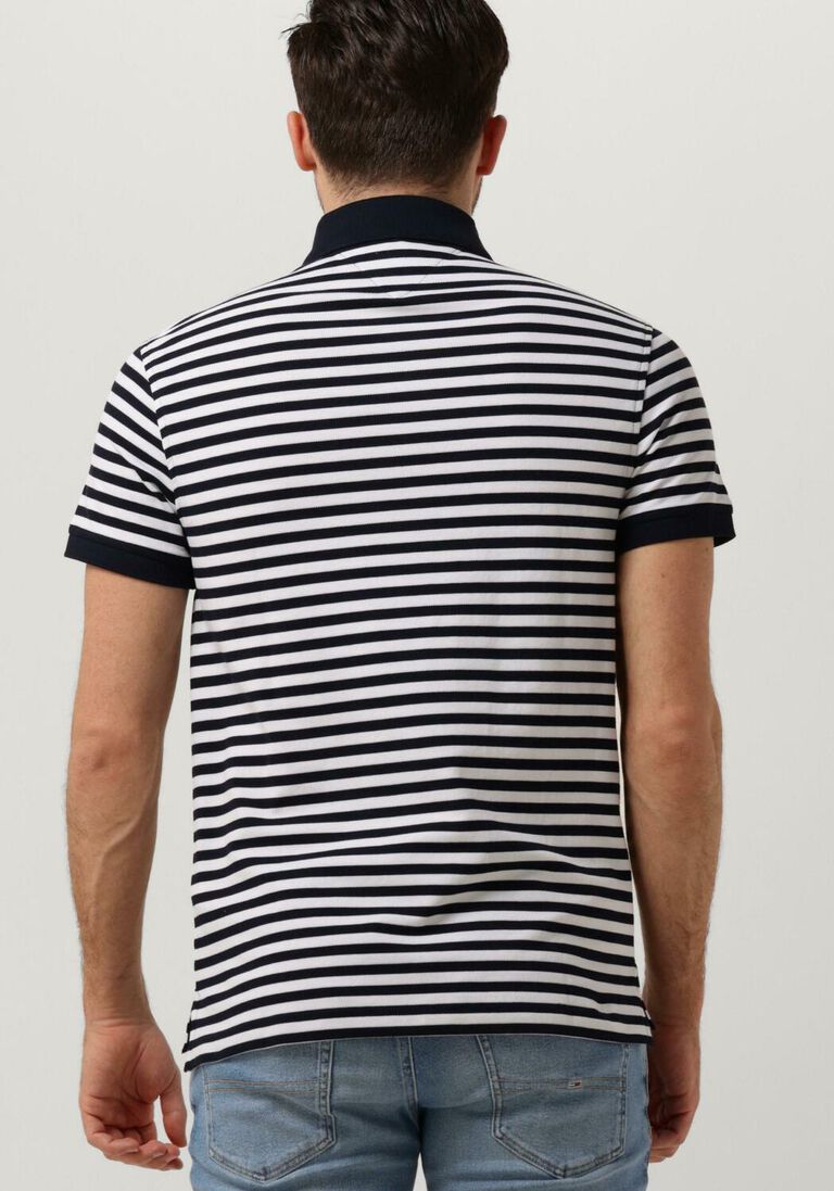 TOMMY HILFIGER blauwe tommy hilfiger polo 1985 slim polo