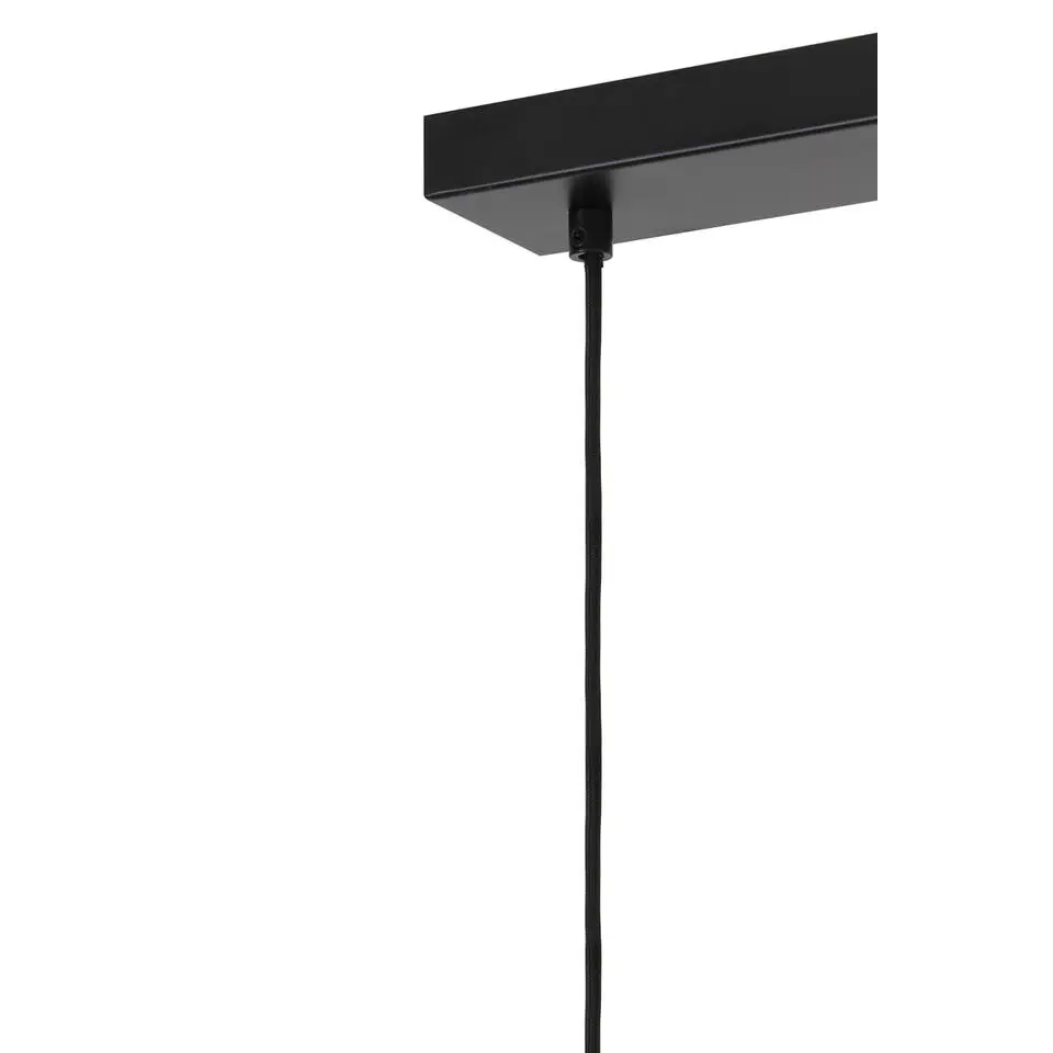 Hanglamp Lekar - Antiek Brons - 5L 110x22x32cm