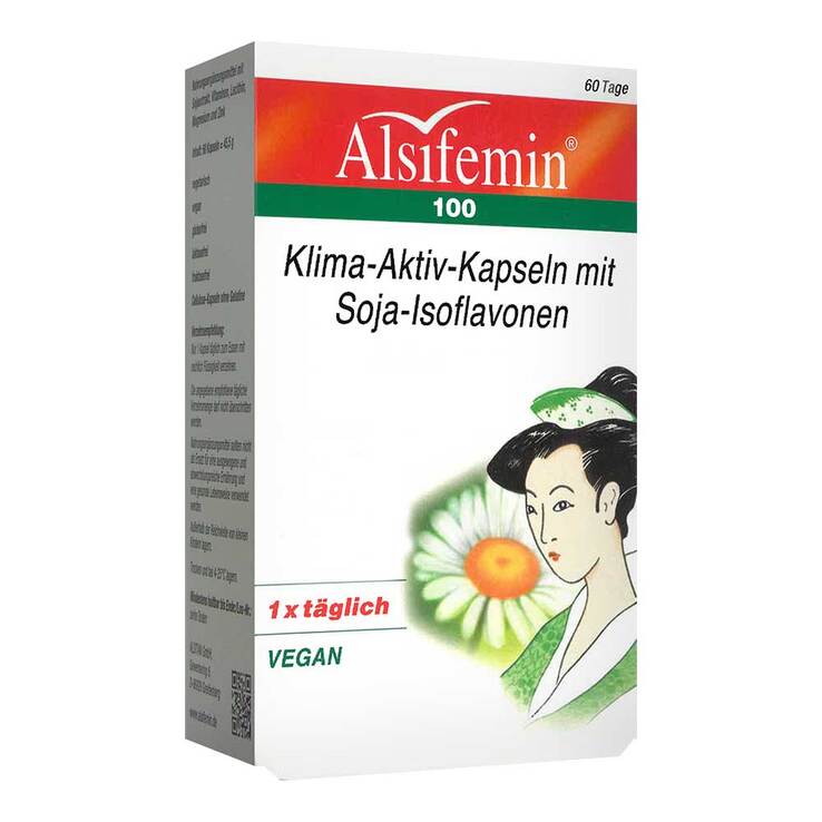 Alsifemin 100 Klima Soja Kapseln, 60 St
