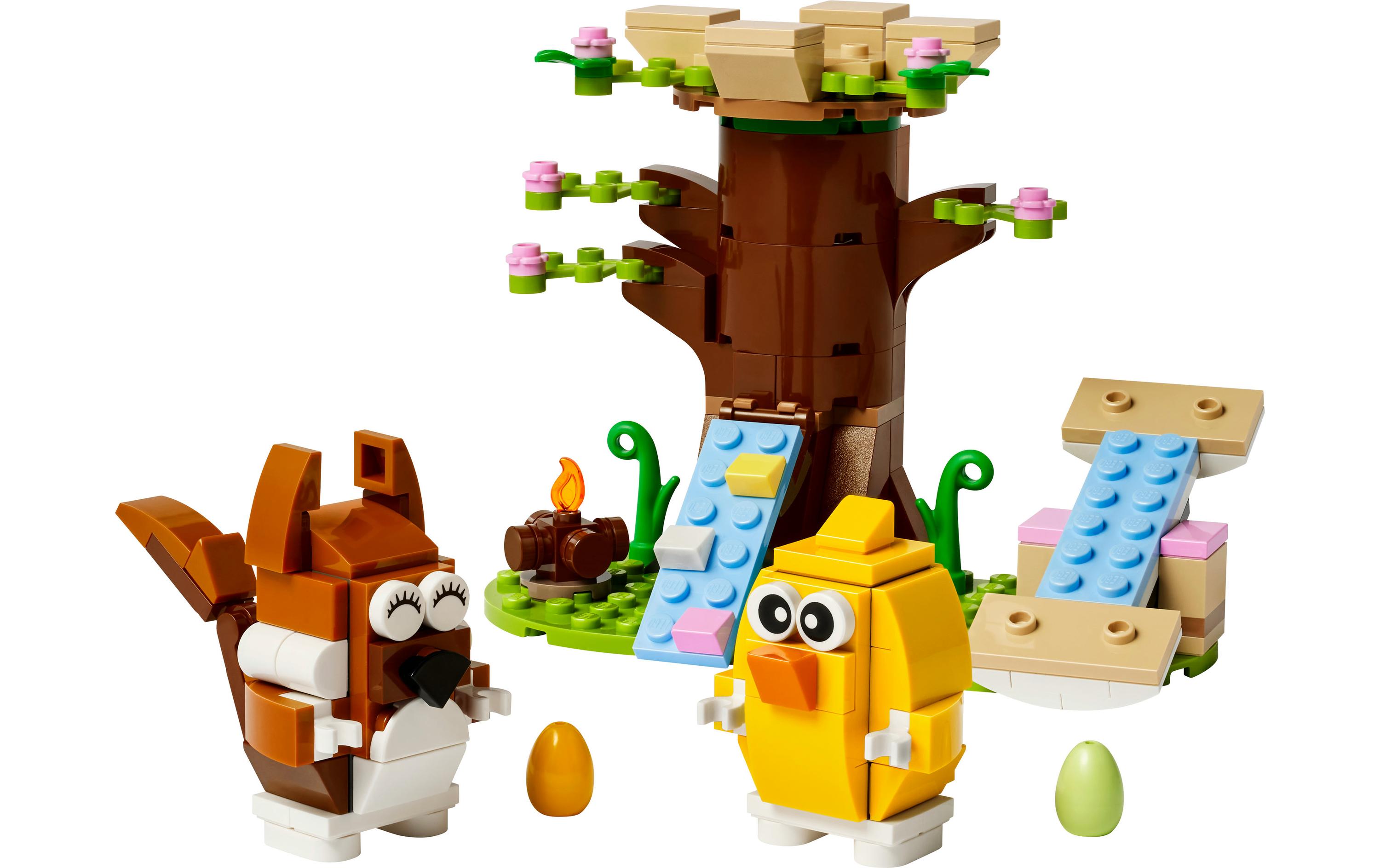 Saisonal Frühlingstierspielplatz 40709Kreatives Spielset