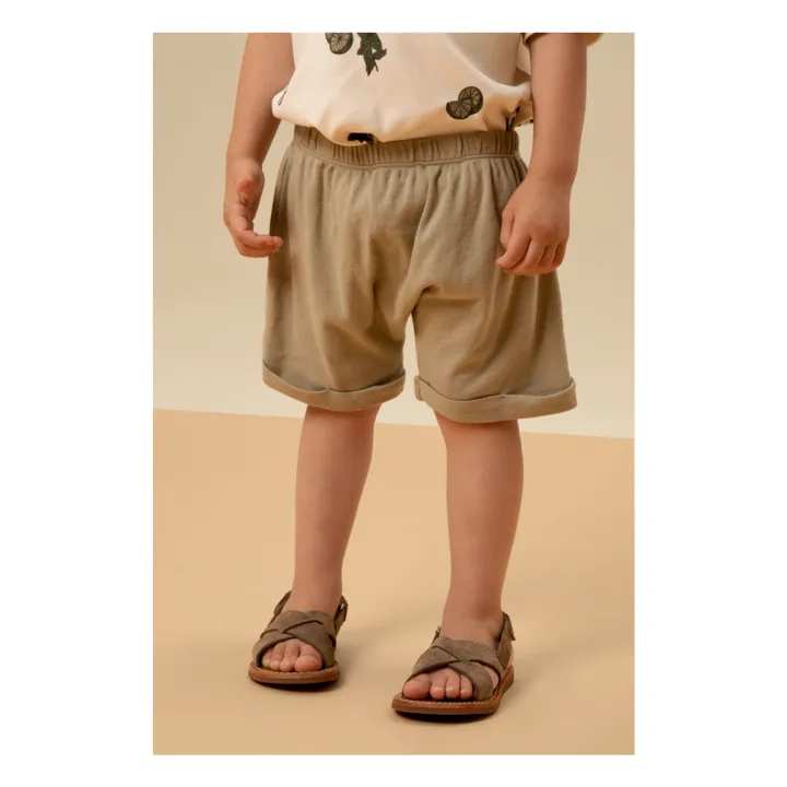 Studio Bohème Short Simon Jersey | Taupe